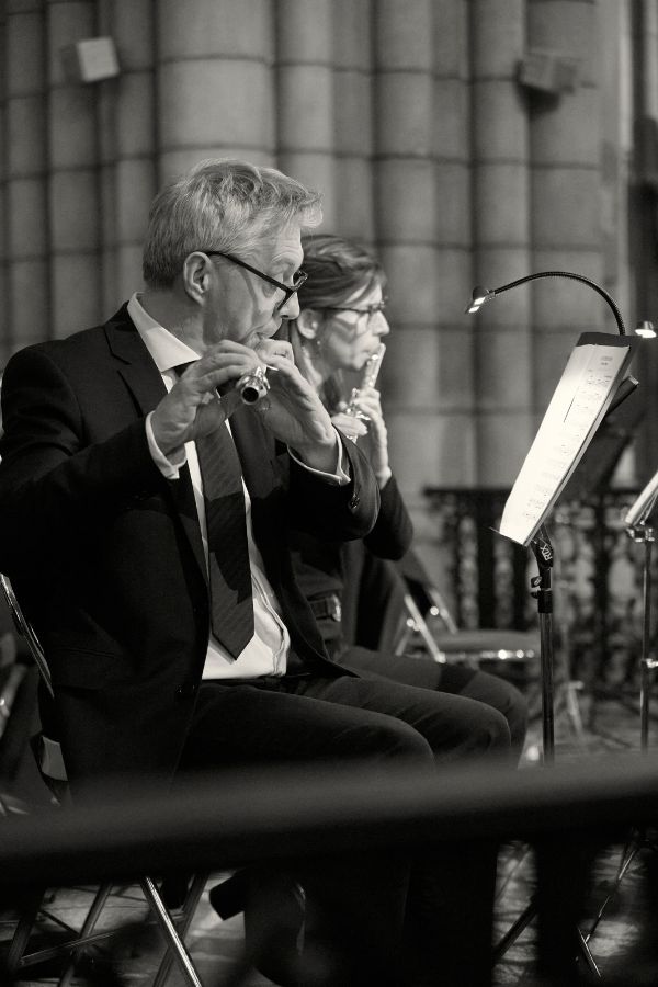 Concert "Ode à L'Europe" à Rennes - juin 2024 - Orchestre Ars Juvenis - Flûtes traversières - © Alexandre Texier