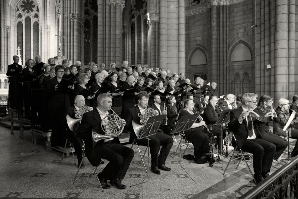 Concert "Ode à L'Europe" à Rennes - juin 2024 - Orchestre Ars Juvenis - Les cors et les chœurs - © Alexandre Texier