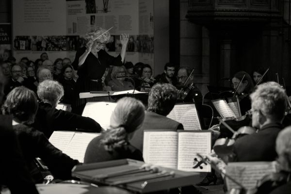 Concert "Ode à L'Europe" à Rennes - juin 2024 - Orchestre Ars Juvenis - Depuis les timbales - © Alexandre Texier