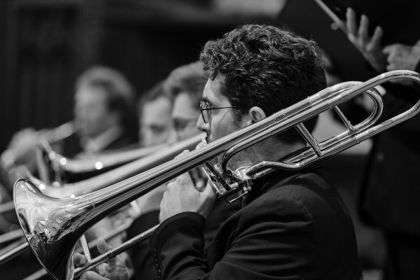 Concert Noyal-sur-Vilaine - Novembre 2022 - Orchestre symphonique Ars Juvenis - Trombones - © Pierre Petron
