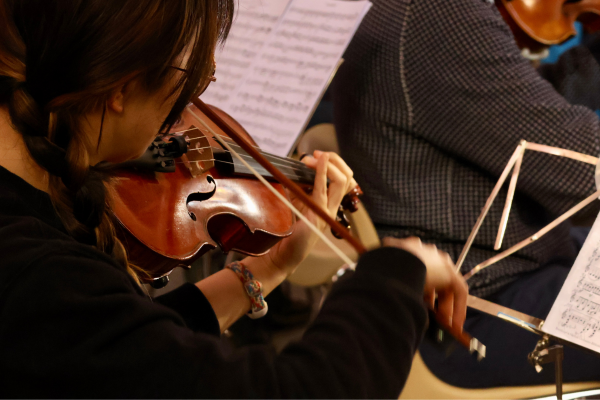 Violon - Orchestre symphonique Ars Juvenis - Rennes - Crédits : Sandrine Lasserre